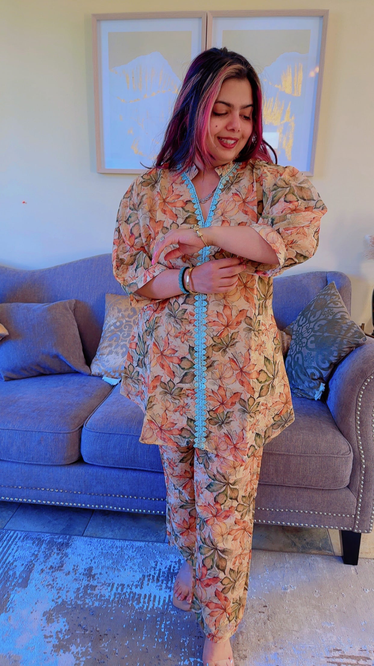 Gold co-ord